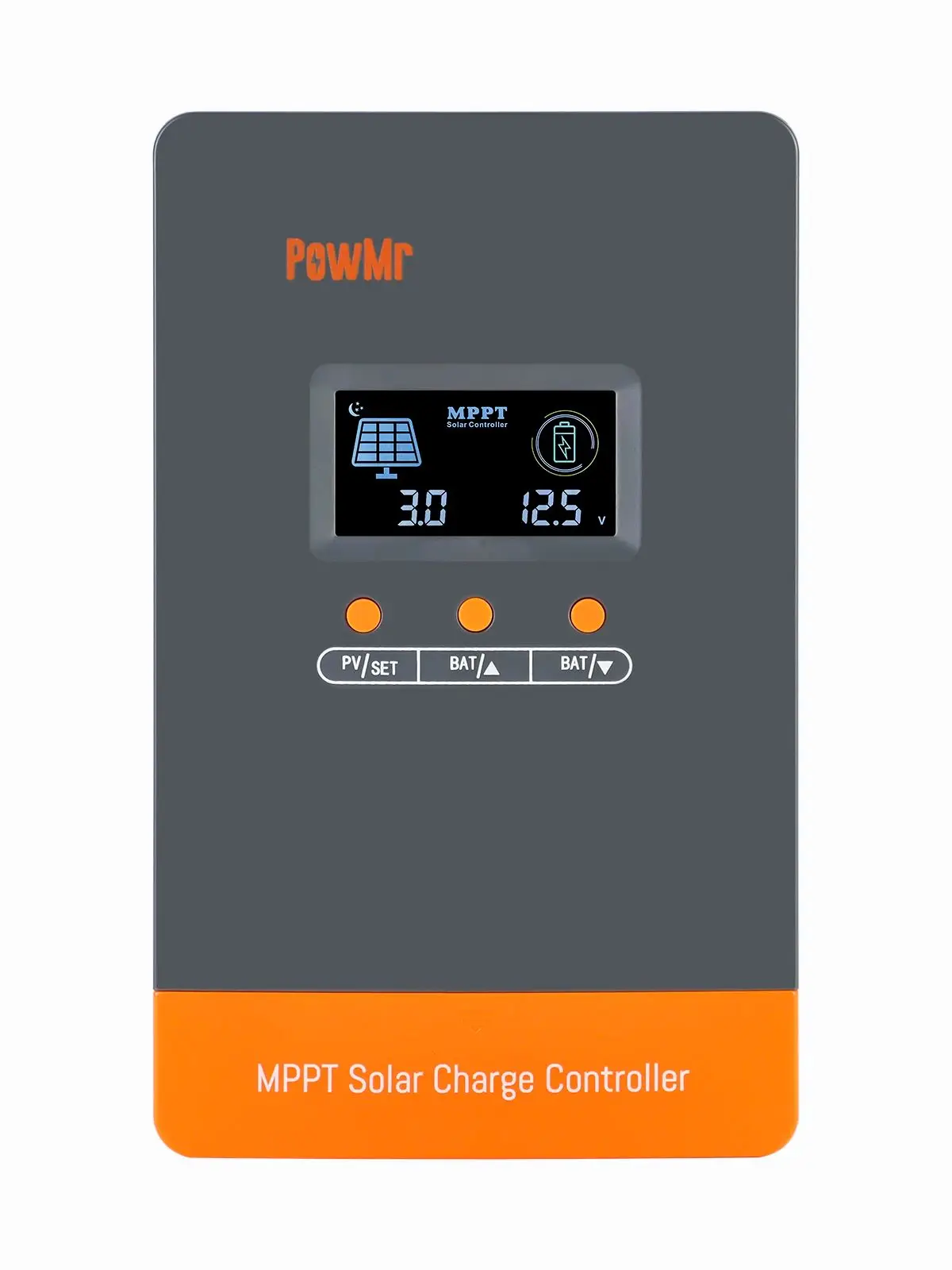 PowMr 100A Solarladeregler MPPT Intelligenter Regler für 12V 24V 36V 48V Solarbatteriebank 160V Panel Kann parallel 12PC