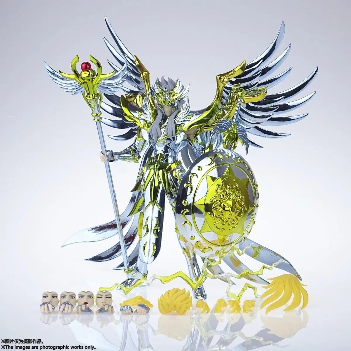 In Stock JM.MST Saint Seiya Myth Cloth EXM/EX Metal Zeus SOG/Soul of God 24K/OCE Knights of the Zodiac Action Figure