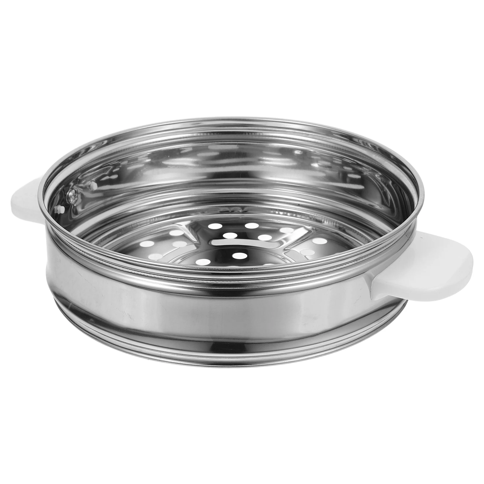 

1pc Electric Rice Steamer 2L Steamer Basket For Meat 20cm Stainless Steel Basket Vegetable Strainer Kitchen Tool Food Rack