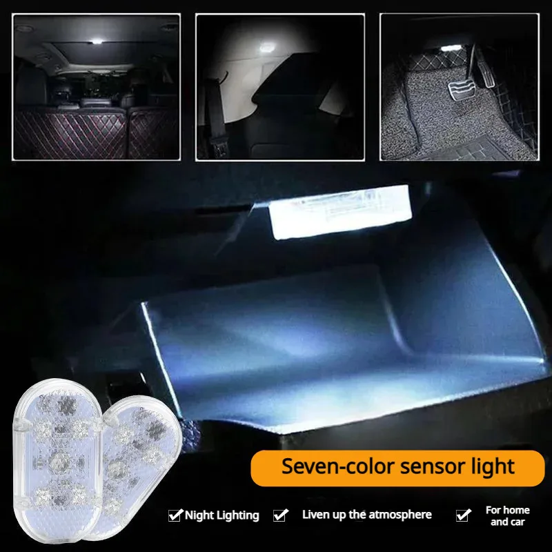 Car ambient light car touch light car foot sensor light car interior product reading light LED decorative light modification