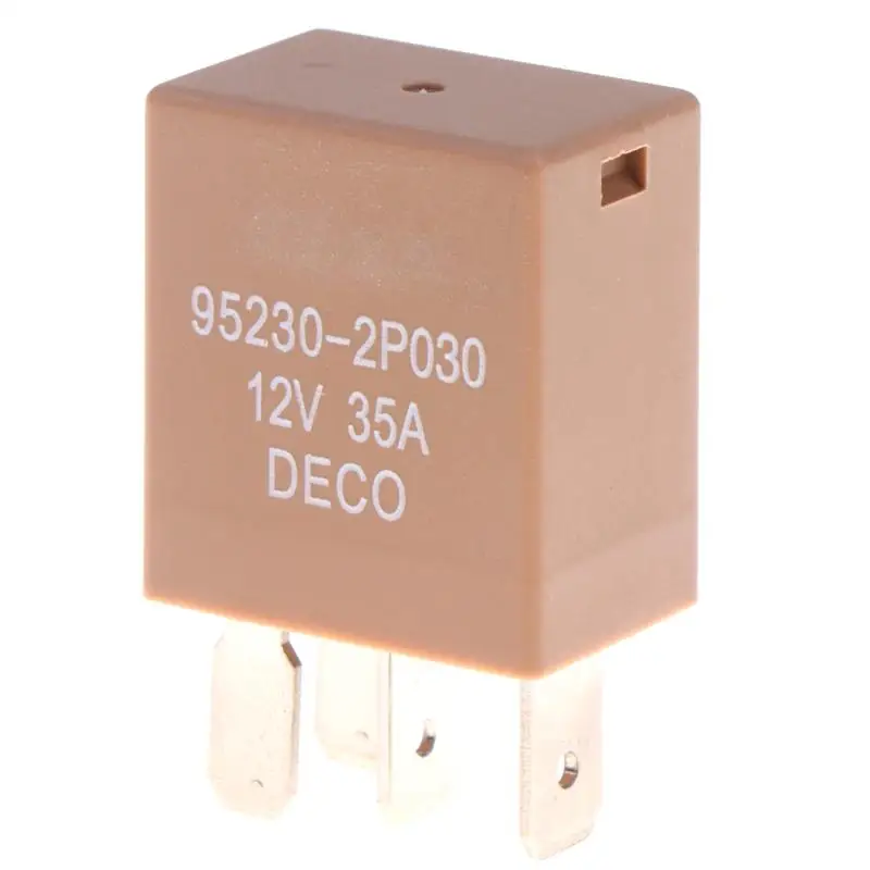 12V 35A Automotive Relay 95230-2P030 4Pin Car Relay Stable Conductivity For Vehicle Electrical Repair Replacement