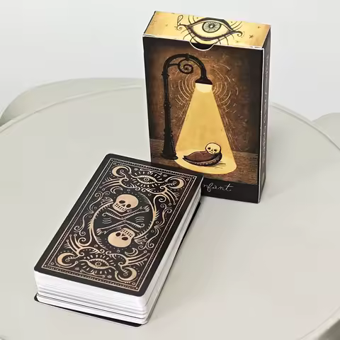 Abandon Oracle Deck Based on Nightmares From The Dream Diaries of Patrick Valenza 52 Horrifying Oracle Cards 10.5*6cm