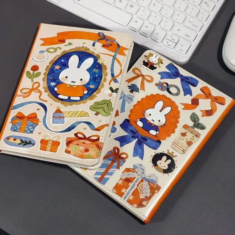 Nijntje Notebook Leuke Cartoon Creatief Eenvoudig Kantoor Student Kleurrijke Binnenpagina Cartoon Notebook Vakantiecadeau