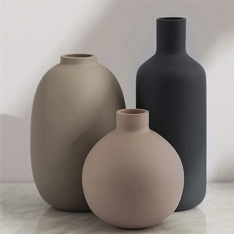 

Vase Round Ball Cylindrical Flower Arrangement Hydroponics Flower Vase Desktop Decoration Ornaments
