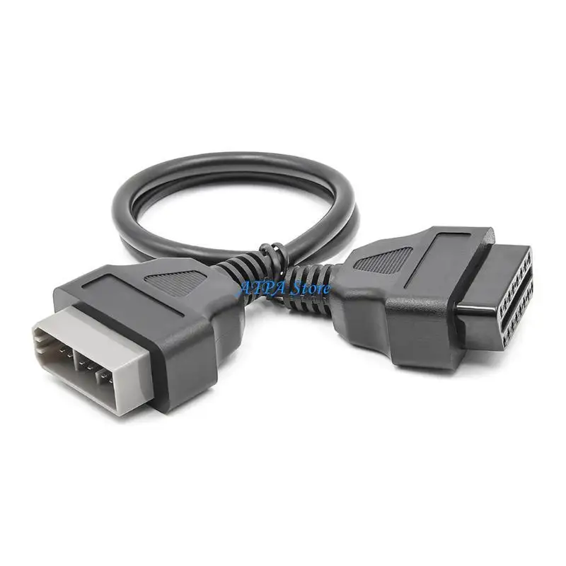 

U13C Obd1 to Obd2 Car ScannerAdapters Wire 14 Pin to 16Pin Convert Cable