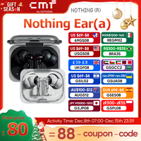 2024 NEW Nothing Ear (a) Wireless Bluetooth Earphone Global Version 45dB Active Noise Cancelling Earbuds Hi-Res Audio ANC