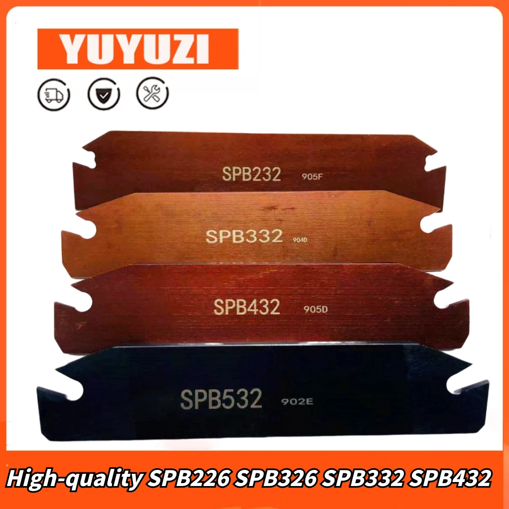 

1PCS SPB226 SPB326 SPB332 SPB432 10PCS SP300 SP400 High-quality Slotted SPB and Cutting Insert Lathe CNC SPB Tool Holder