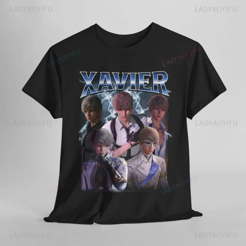 Xavier Woman Graphic T Shirts  Love and Deepspace Vintage Streetwear Featuring Your Favorite Characters Perfect for Anime Fans