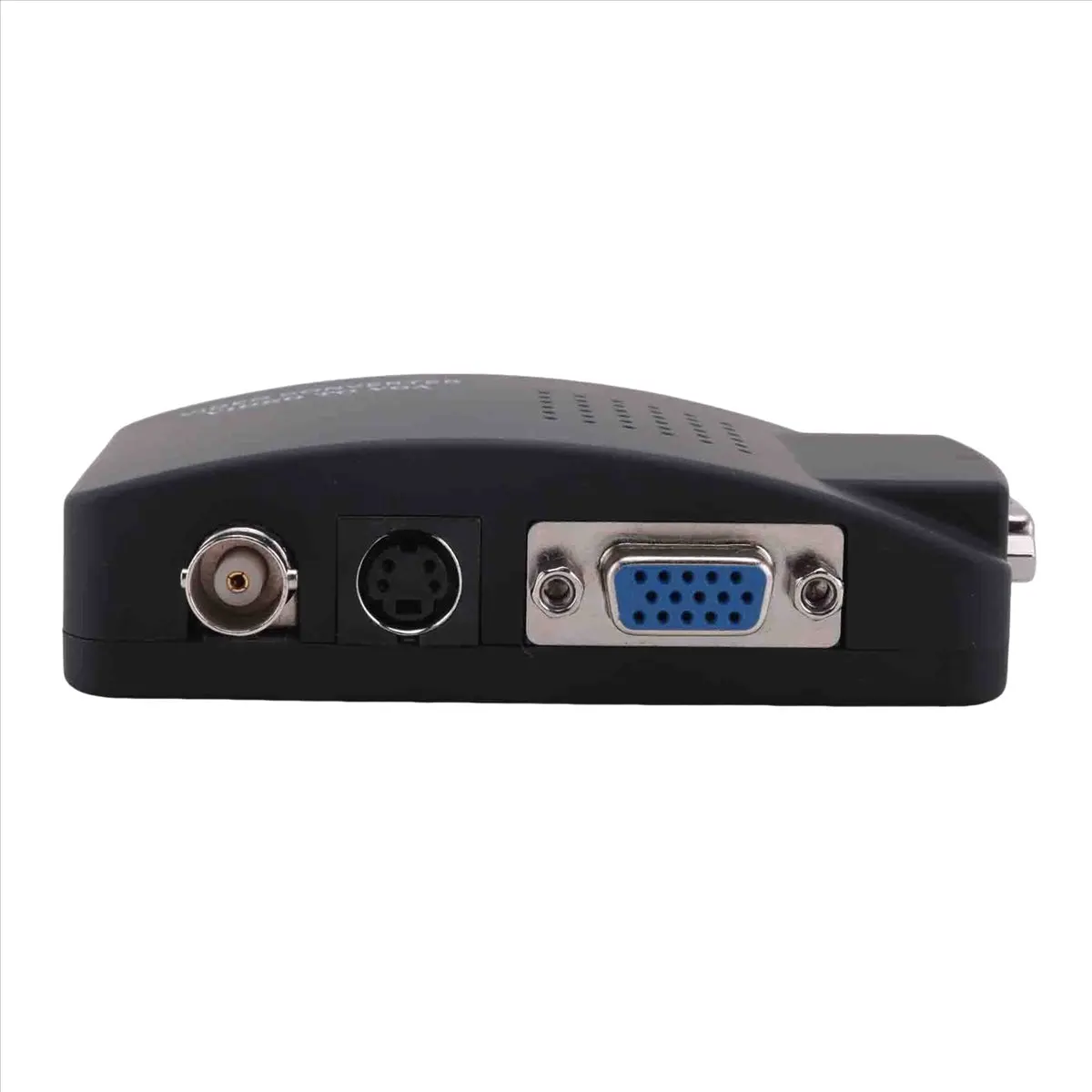 newT77 Svideo AV to VGA Converter Adapter Composite RCA AV CVBS in VGA Out 1080P for TV to PC Monitor HDTV