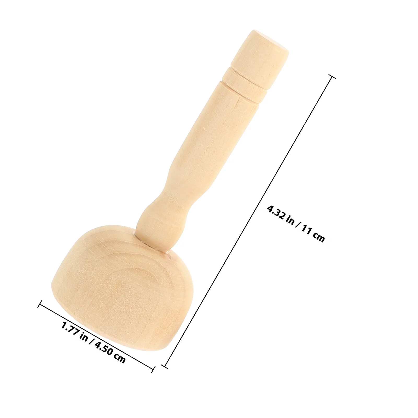 4 pçs selos de argila de madeira multi-uso diy moldes para biscoitos de argila projetos de pintura crianças hands-on ferramentas de desenvolvimento de criatividade