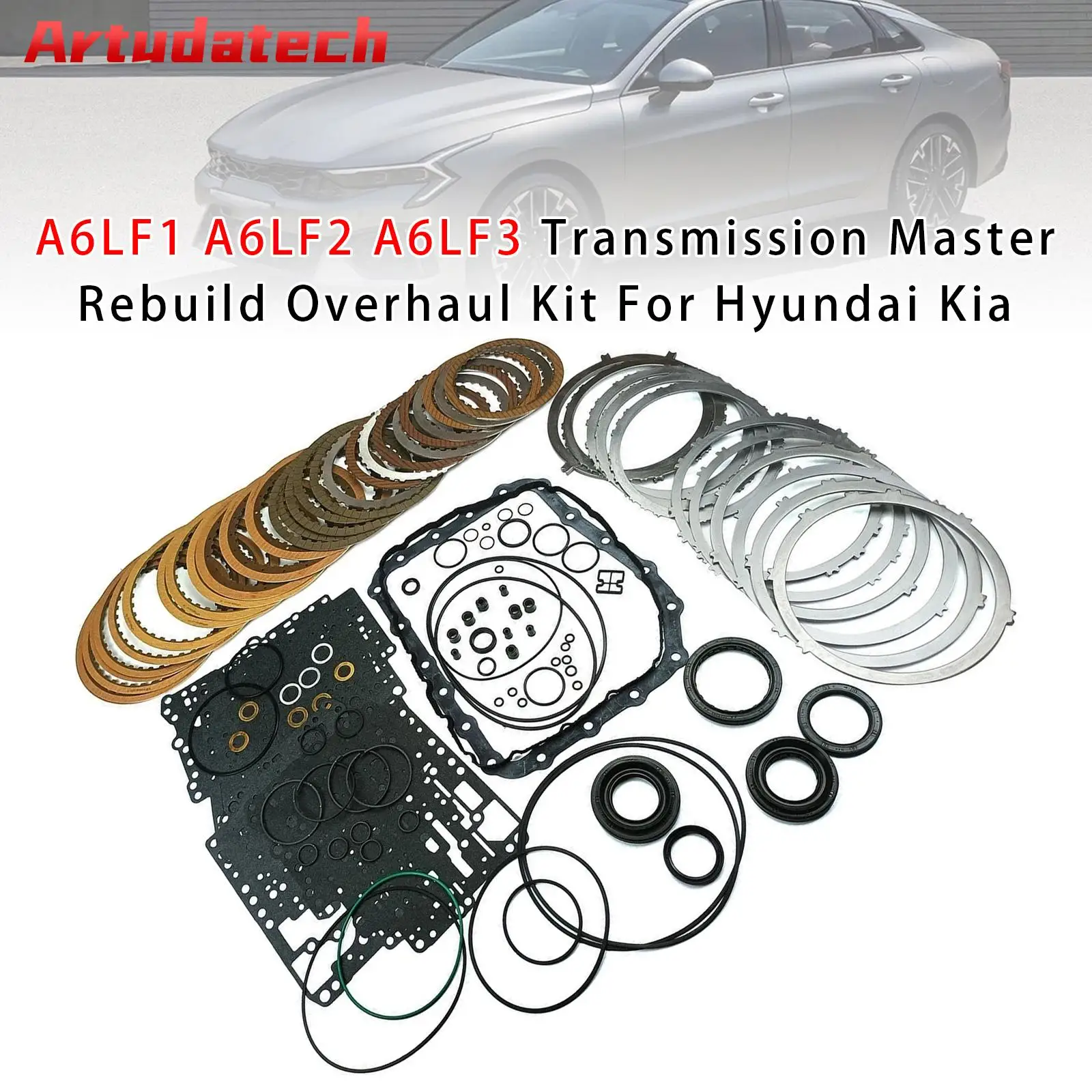 Artudatech A6LF1 A6LF2 A6LF3 Transmission Master Rebuild Overhaul Kit For Hyundai Kia Car Accessories
