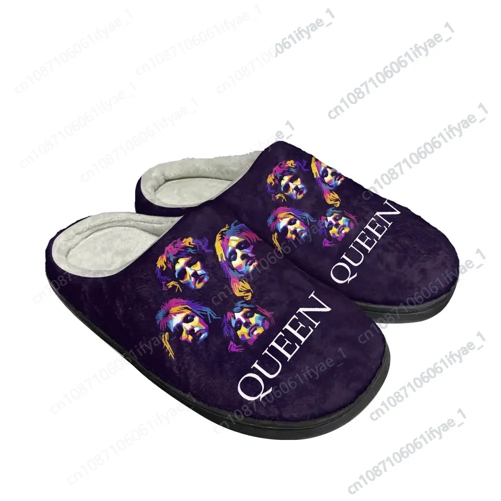 Hot Latest Queen Fashion Cotton Custom Slippers Mens Womens Sandals Plush Casual Keep Warm Shoes Thermal Comfortable Slipper