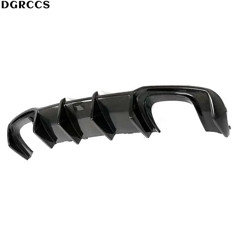 DGRCCS For AUDI S3 Limousine 8V Sedan 2013-2020 Sport Carbon Fiber Rear Lip & Diffuser with Easy Installation Full Kit