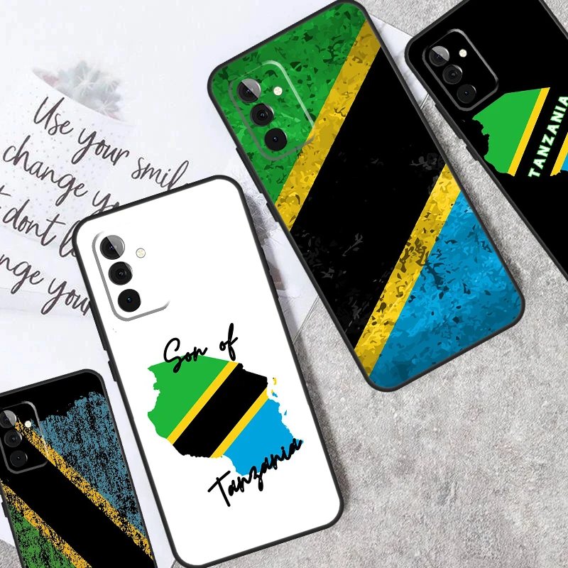 Tanzania National Flag Case For Samsung Galaxy A32 A52 A22 A12 A14 A24 A34 A54 A15 A25 A71 A51 A13 A33 A53 Cover