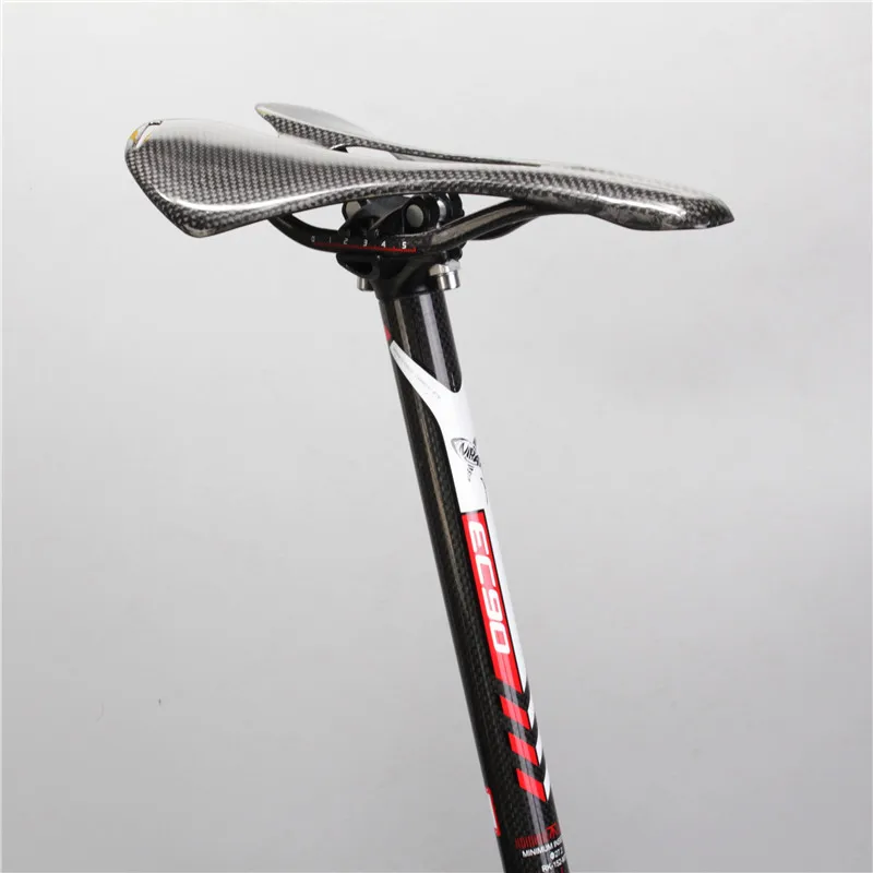 Ultralight Full Carbon Fiber Bicycle Seatpost Road Bike Seat Tube MTB Seatpost Double Nail Clamp Riding Accessories 2022 3K