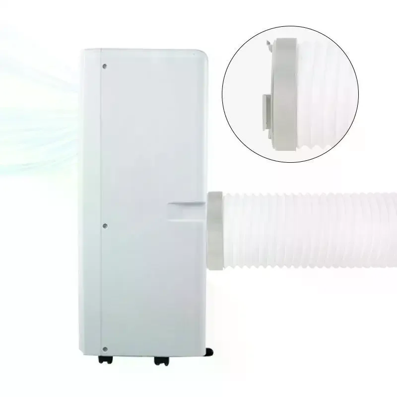 Air Conditioner Exhaust Hose Coupler No Air Leakage Threaded AC Coupling Extension Joint for Portable AC Window Vent Installati