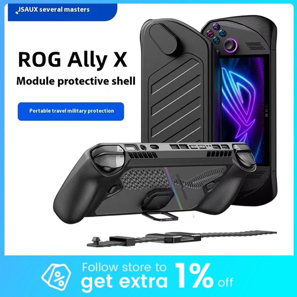 

Защитный чехол Jsaux Rog, передняя крышка для Asus Rog Ally, аксессуары для Rog Ally X Skin со съемным чехлом Ally