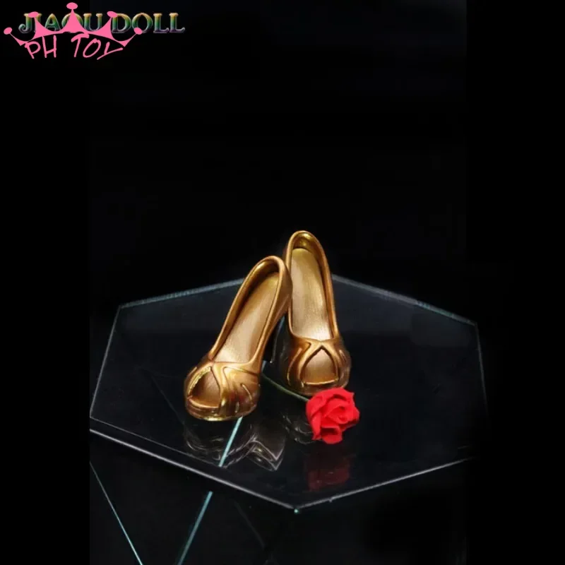 Fashion Fish Mouth High Heels 1/6 Scale Female Soldier Peep-toe Shoes Model Multiple Colors for 12