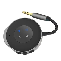B53C Car Wireless Fm Transmitter Wireless Audio Call 2 In 1 Built-In Microphone Audio Player Radio Adapter Bluetooth 5.3