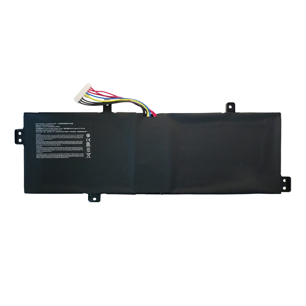 G15G 11.4V 60Wh 5300mAh Laptop Battery For ThundeRobot 911 Targa T6a T6d T6c T6b T5TB F117S F117S6CP F117Si3 Series 3ICP6/67/94