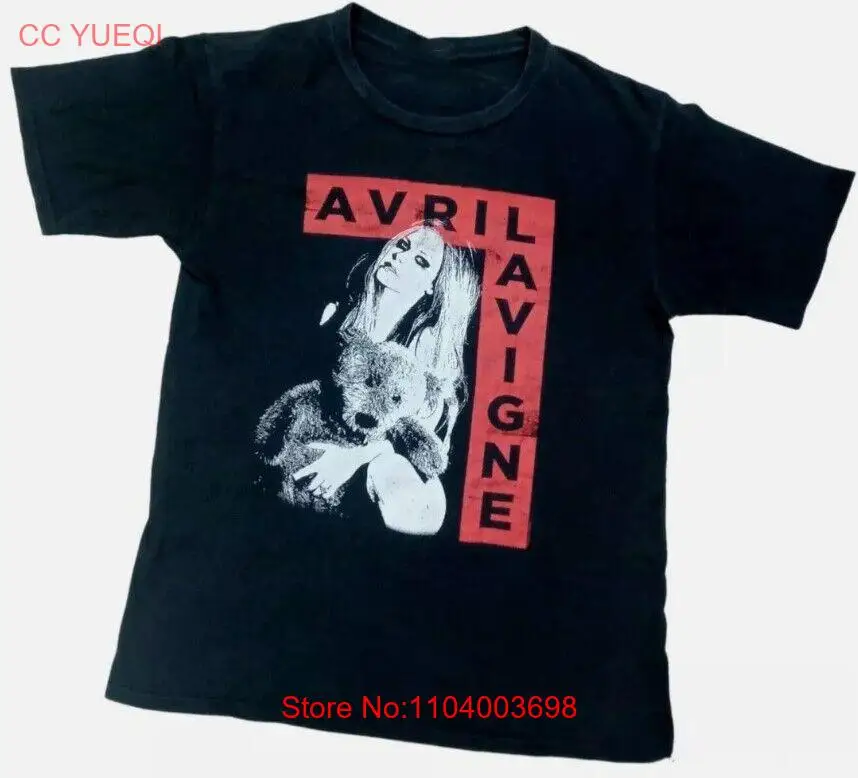 Avril Lavigne Black Color 100% Cotton Size S-2XL Shirt Vintage Adults T shirt