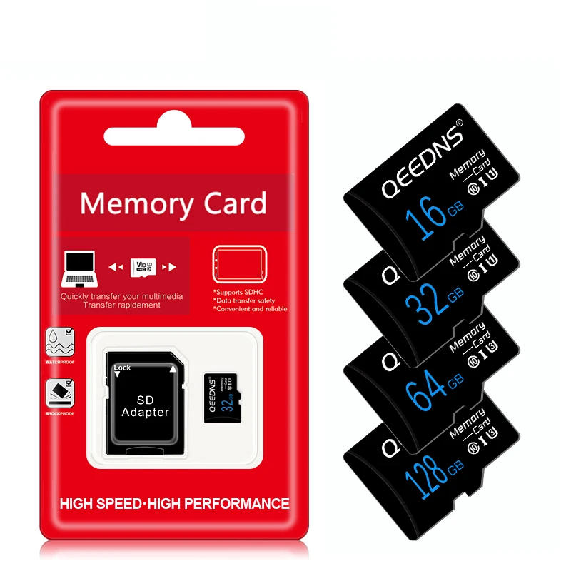 

Micro memory card C10 32GB 16GB 8GB High Speed cartao de memoria TF Card U3 64GB 128GB 256GB 512GB Class 10 Mini SD Card