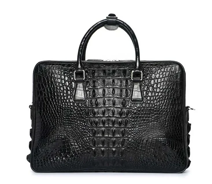 

madun new arrival crocodile bag men briefcase male crocodile handbag business fashion