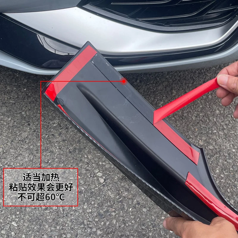 For Audi A3 2025 2026 Adhesive installation of car front bumper protection angle and exterior protection view 6