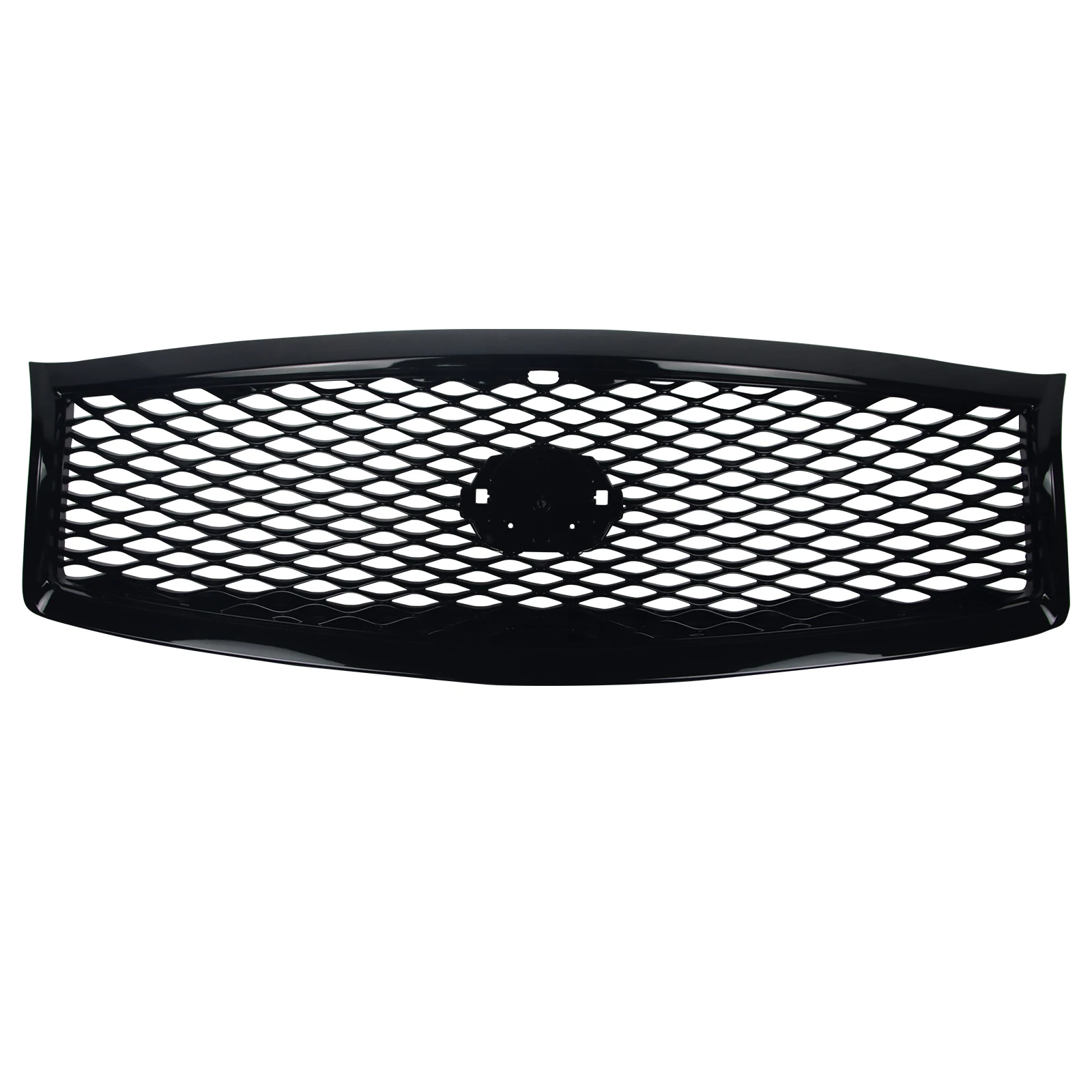 Front Grill for 2015-2019 INFINITI Q70L/Q70 With Camera Option Gloss Black