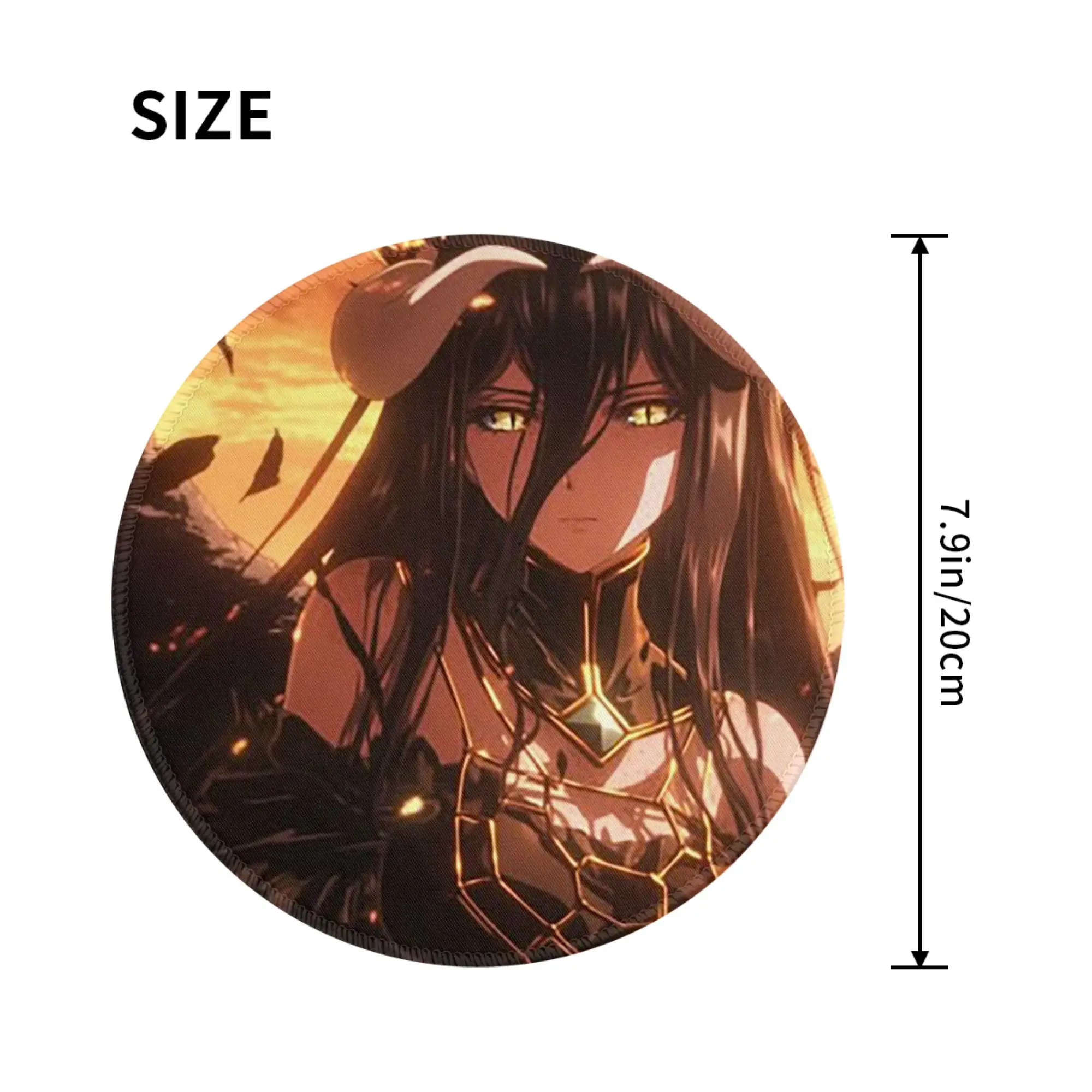 Adventure Anime Albedo Overlord Mouse Pad Computer Keyboard Mouse Mat Gaming PC Laptop Desk Mat Office Accessories Table Mats