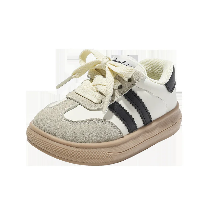 Crianças sapatos casuais tênis branco sapatos de tabuleiro para menino sola macia crianças sapato para menina designer sapato zapatos