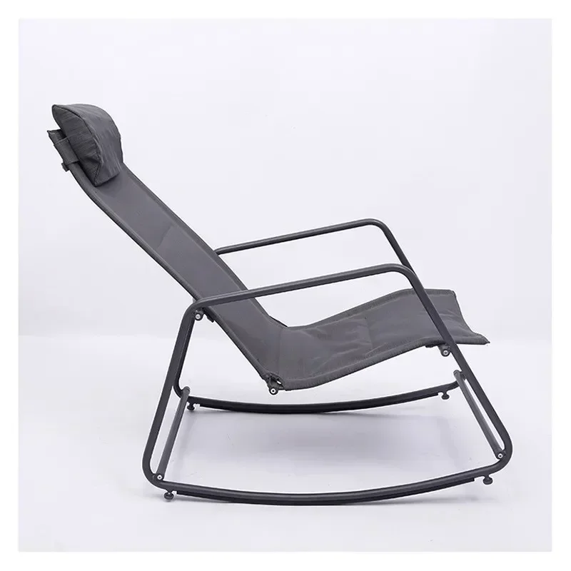 Adjustable Foldable Reclining Armchair, Lazy Lounge Chair for Balcony, Beach, Office Lunch Break