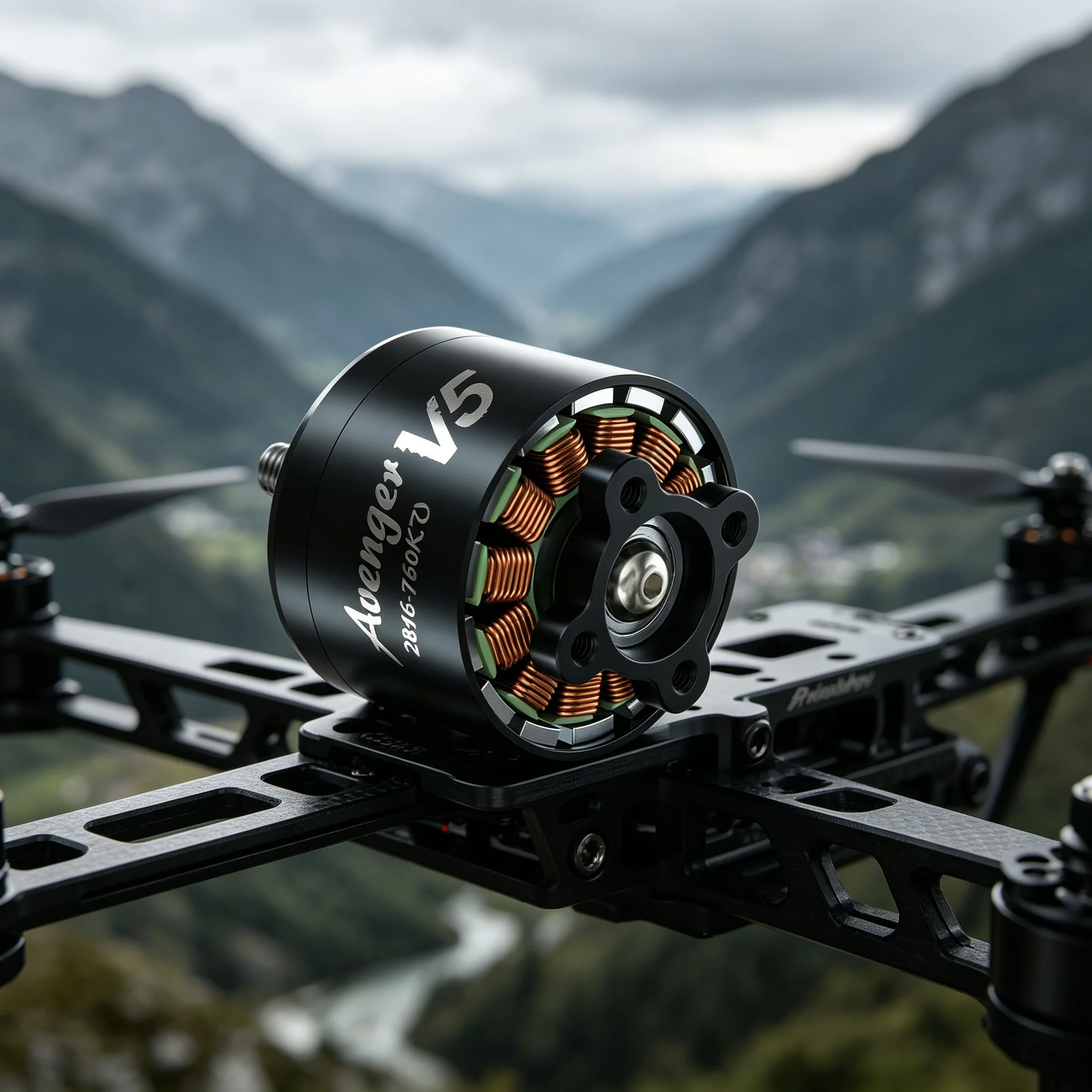 

Бесщеточный двигатель BrotherHobby Avenger 2816 V5 760KV с высоким крутящим моментом для 10, 11, 12-дюймовых пропеллеров, для тяжелых нагрузок, дальних полетов, FPV-дронов и гоночных квадрокоптеров.