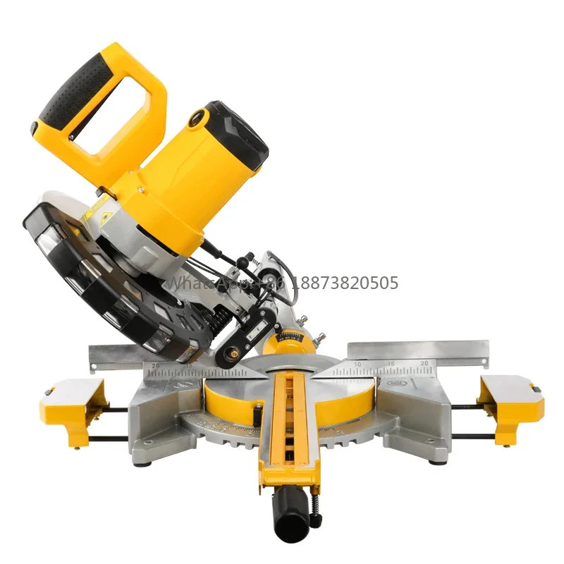 255mm 2400W  WoodWorking  bench top  saw Multi-cutting Sliding Miter Saw