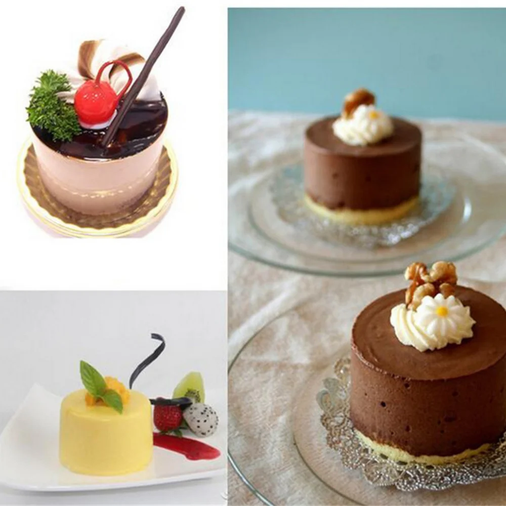 Forma silikonowa do pieczenia ciast Okrągła galaretka Pudding Forma do mydła Narzędzie do dekoracji lodu Dysk Forma do pieczenia chleba Akcesoria do pieczenia — zdjęcie 5