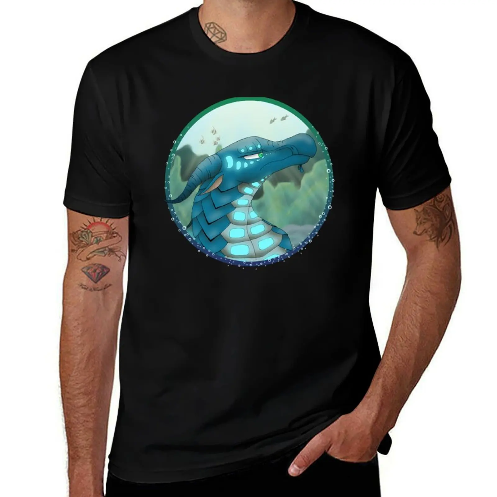 Tsunami the SeaWing Circle T-Shirt t shirt personalised T-Shirt