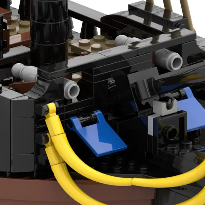 NUOVO 1152PCS Medievale Pirata Serie Caraibi Clipper nave Modello FAI DA TE idee creative childToy AssemblyPuzzle compleanno Regalo MOC-6274