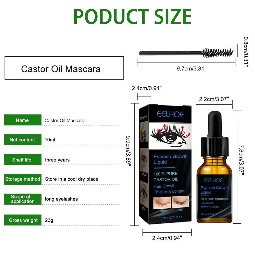 Siero per la crescita delle ciglia Fast 7 Days Eyelash Enhancer Products ciglia più piene e spesse Enhancer liquido per la crescita rapida delle ciglia