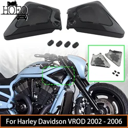 Motorcycle Accessories Vent Airbox Neck Side Air Intake Covers Hight Quality ABS For Harley Davidson VROD 2002 - 2006