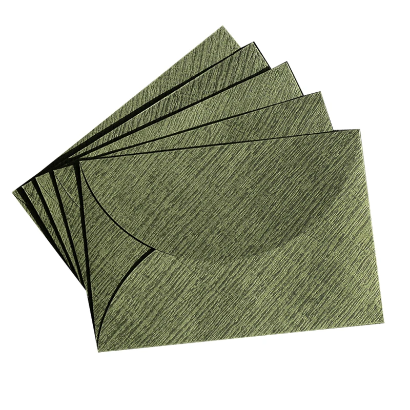 5pcs/lot Retro European Envelope Antique Vintage Gift Wrap DIY Greeting Card Cover Giftbox Message Card Invitations Business