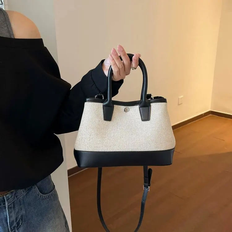 

Элегантная классическая женская сумка-тоут из натуральной кожи в винтажном стиле от парижского дизайнера, модная сумка через плечо класса люкс