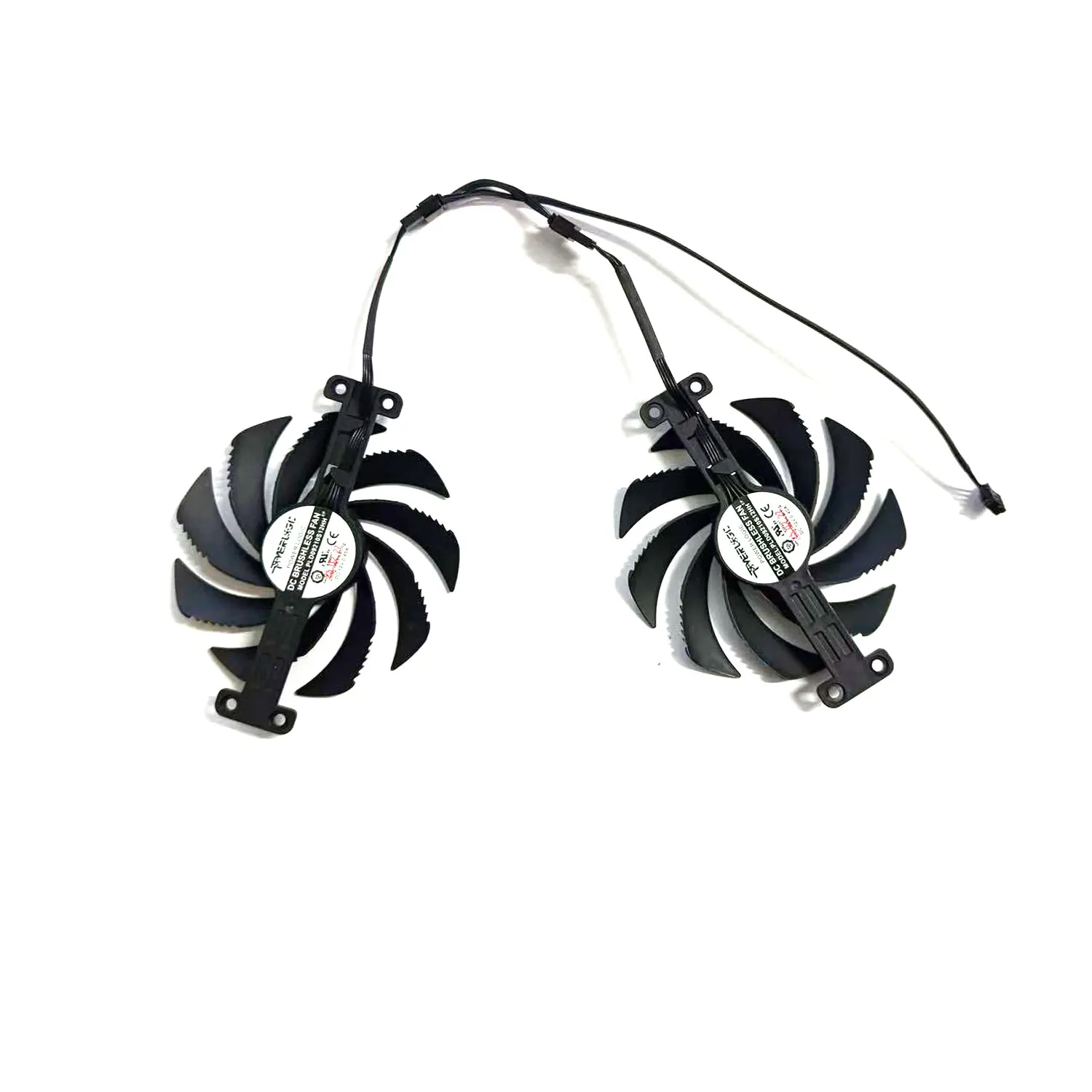 85MM 4PIN PLD09210S12HH DC 12V 0.4A RTX 5060 GPU fan suitable for Gigabyte GeForce RTX 5060 WINDFORCE 8G graphics card cooling