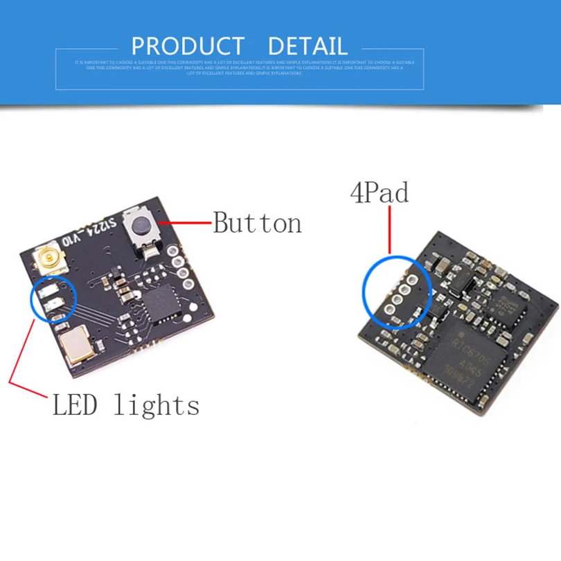 5.8G 48CH 250mW Mini VTX moc regulowany nadajnik FPV 25mW/100mW/250mW przełączany dla RC Drone Multirotor DIY część