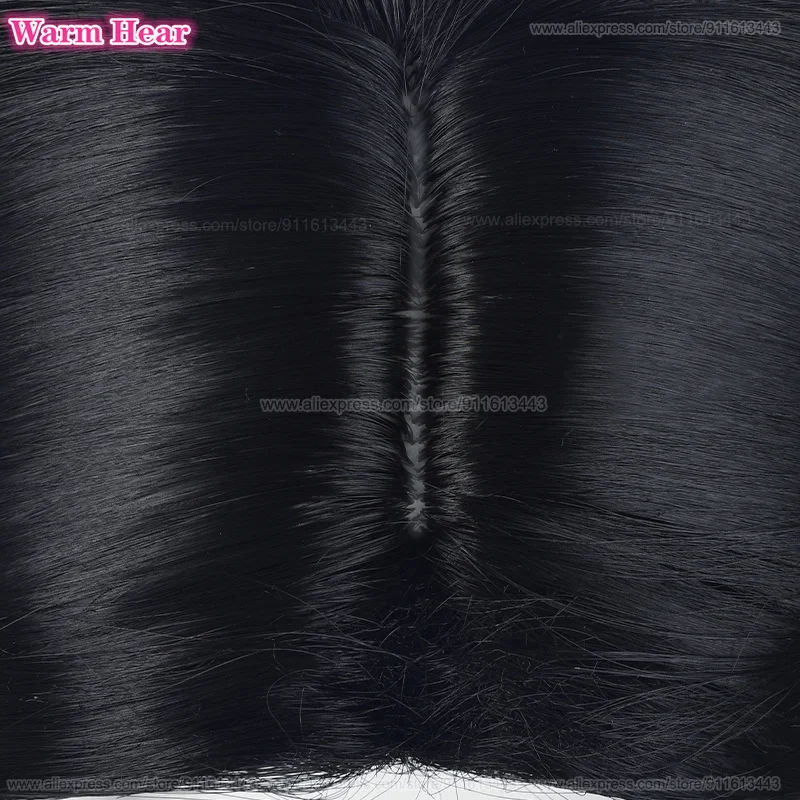 Neu! Chrollo lucilfer synthetische Perücke Anime kurze 30cm schwarze Cosplay Perücke hitze beständige Haare Halloween Party Perücken kostenlose Perücke Kappe