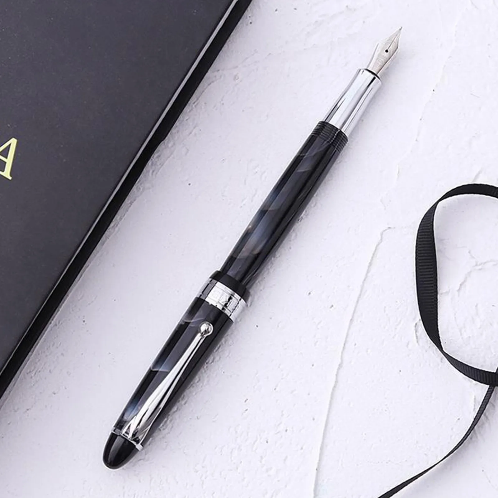 

‌Acrylic Fountain Pen Premium Granite Pattern Design Smooth Writing Instrument with Marble Effect for Gift Giving Enthusiasts