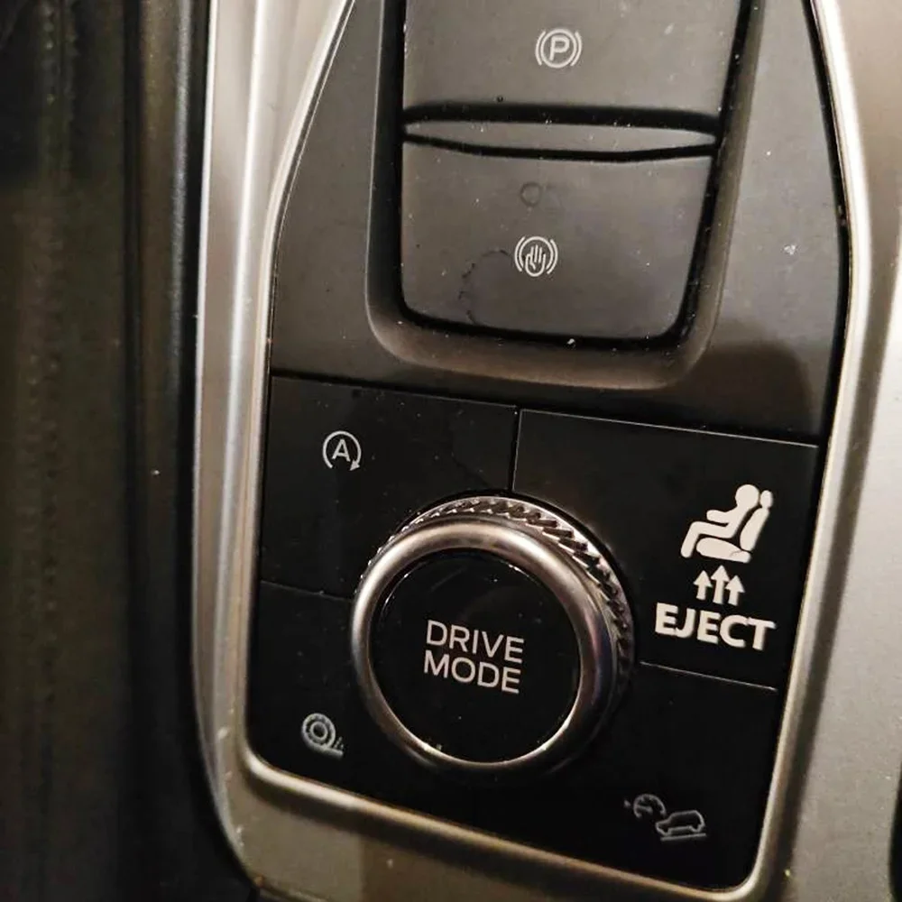 Lustige Autoaufkleber mit gefälschtem Auswurfknopf, leere Vinyl-Aufkleber, kreative Auto-Innendekor-Accessoires – Detail 5
