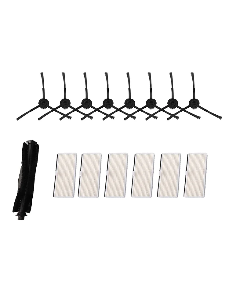 Filter Side Brush Roller Brush For IHome Self Empty Robot Vacuum IHRV6 IHRV14  Household Supplies Vacuum Parts Accessory