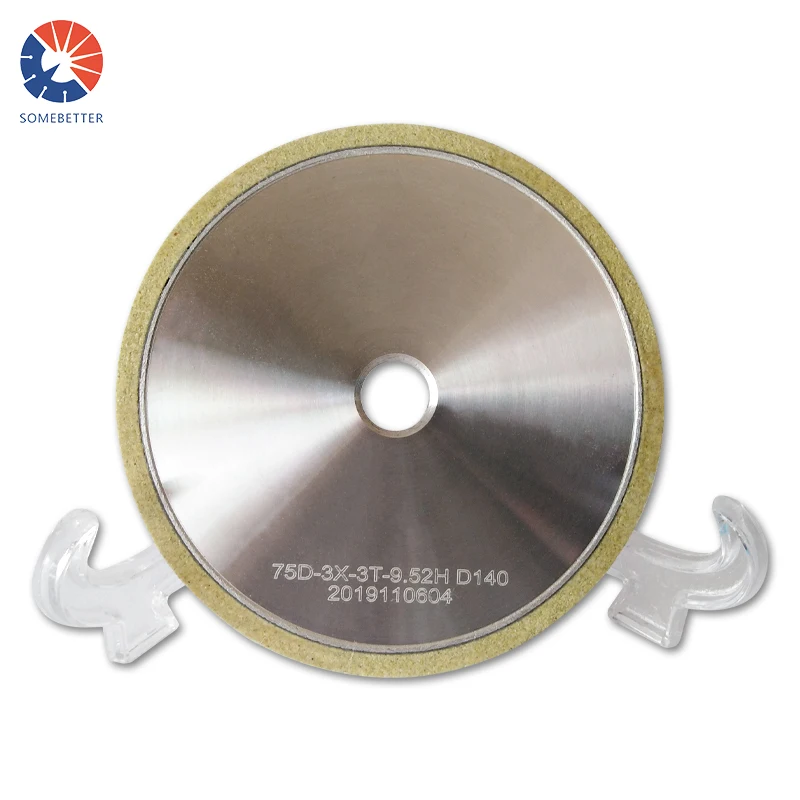 1A1 14A1 175mm W20 W40 W60 W70 W80 Vitrified Bond Grinding Wheel for Bruting Big Diamond Ceramic Diamond Wheels