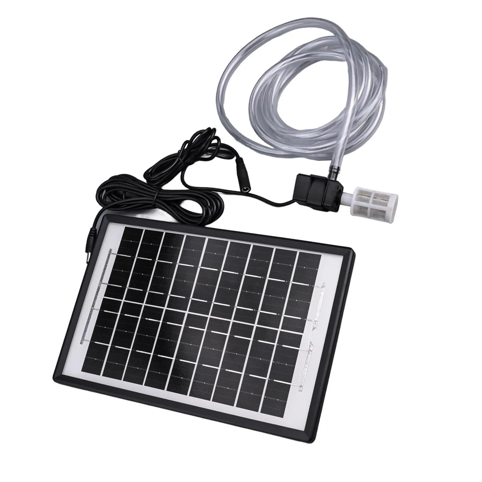 6W Mounted Solar Panel Submersible Pump Solar Water Pump 12V Circulating Fish Pond Filtration Oxygen Submersible Pumps