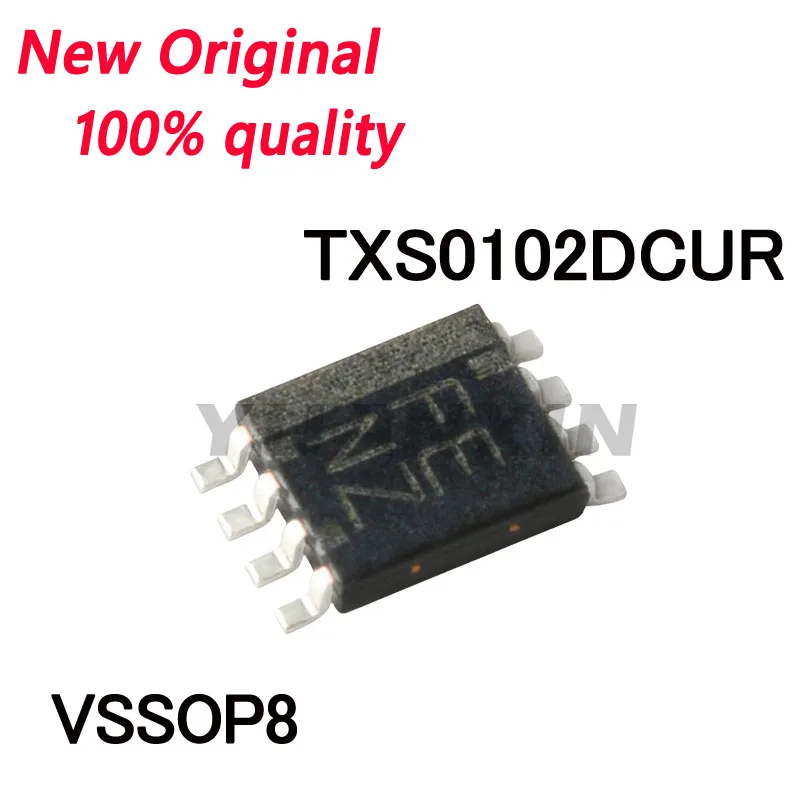 10/PCS New Original TXS0102DCUR VSSOP8 2-bit bidirectional voltage level converter chip In Stock